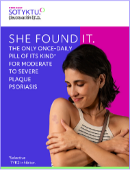 Get to know SOTYKTU™ (deucravacitinib) brochure